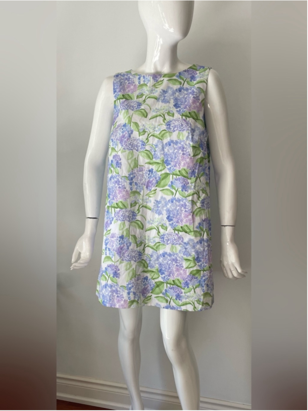Hill House Charlie Dress Hydrangea Shift Dress | Size M | 100% Cotton - Picture 5 of 8